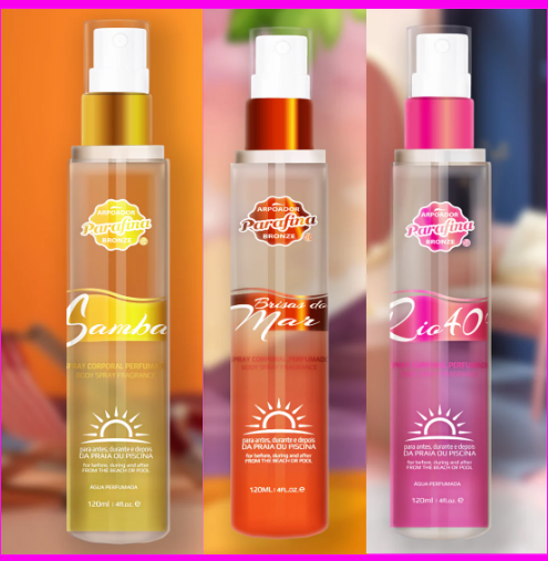 front view- 3 daily splash body mist fragrant kit